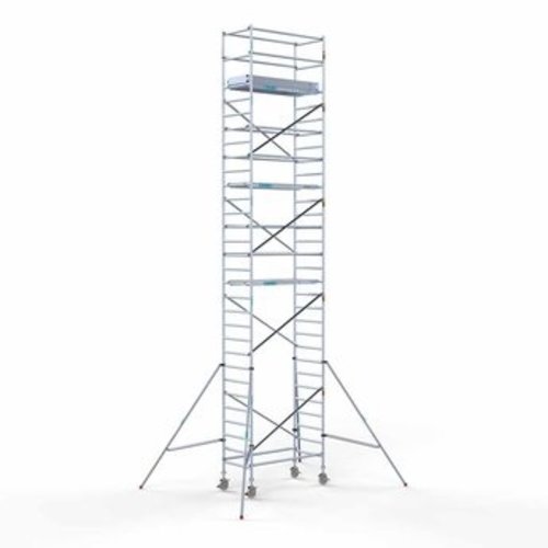 Steigeraanhanger + Rolsteiger Original 90 x 190 x 10,2 meter werkhoogte Euroscaffold Steigeraanhanger + Rolsteiger Original 90 x 190 x 10,2 meter werkhoogte