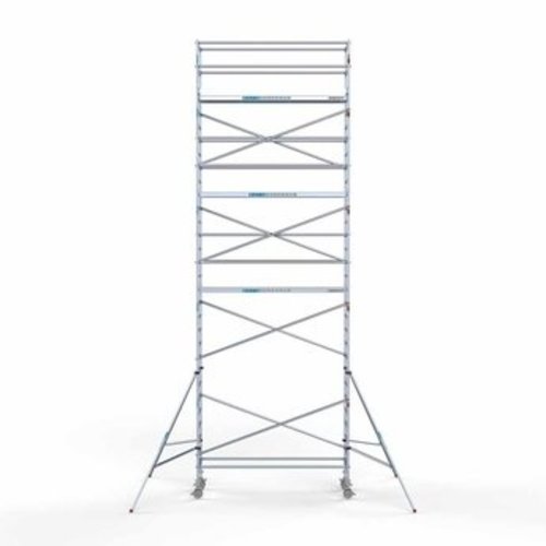 Steigeraanhanger + Rolsteiger Original 90 x 305 x 10,2 meter werkhoogte Euroscaffold Steigeraanhanger + Rolsteiger Original 90 x 305 x 10,2 meter werkhoogte