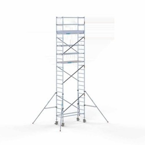 Euroscaffold Steigeraanhanger + Rolsteiger Original 75 x 190 x 8,2 meter werkhoogte