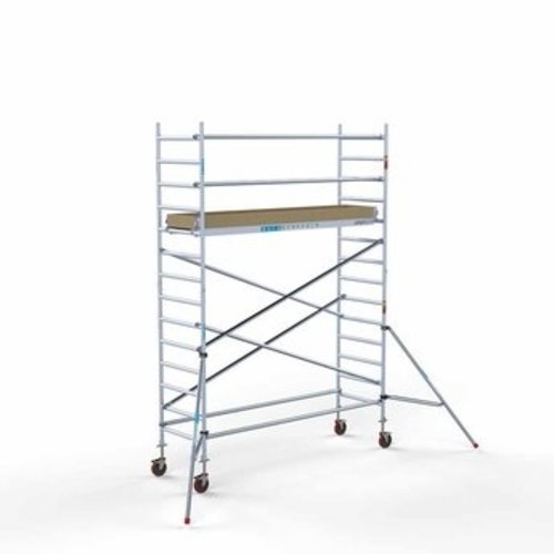 Steigeraanhanger + Basis Rolsteiger 90 x 305 x 5,2 meter Euroscaffold Steigeraanhanger + Basis Rolsteiger 90 x 305 x 5,2 meter