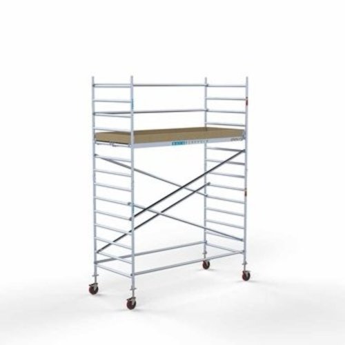 Steigeraanhanger + Basis Rolsteiger 135 x 305 x 5,2 meter Euroscaffold Steigeraanhanger + Basis Rolsteiger 135 x 305 x 5,2 meter