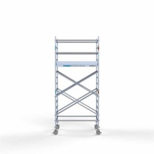 Steigeraanhanger + Rolsteiger Original 135 x 190 x 5,2 meter werkhoogte Euroscaffold Steigeraanhanger + Rolsteiger Original 135 x 190 x 5,2 meter werkhoogte