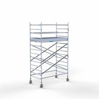 Euroscaffold Steigeraanhanger + Rolsteiger Original 135 x 250 x 5,2 meter werkhoogte