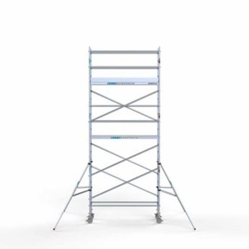 Steigeraanhanger + Rolsteiger Original 75 x 250 x 7,2 meter werkhoogte Euroscaffold Steigeraanhanger + Rolsteiger Original 75 x 250 x 7,2 meter werkhoogte