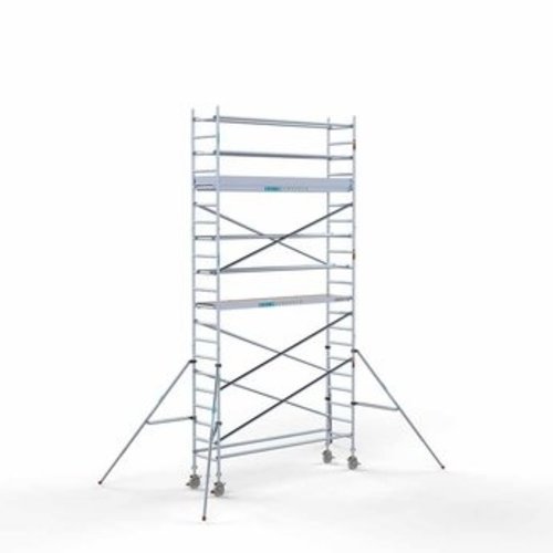 Euroscaffold Steigeraanhanger + Rolsteiger Original 75 x 305 x 7,2 meter werkhoogte