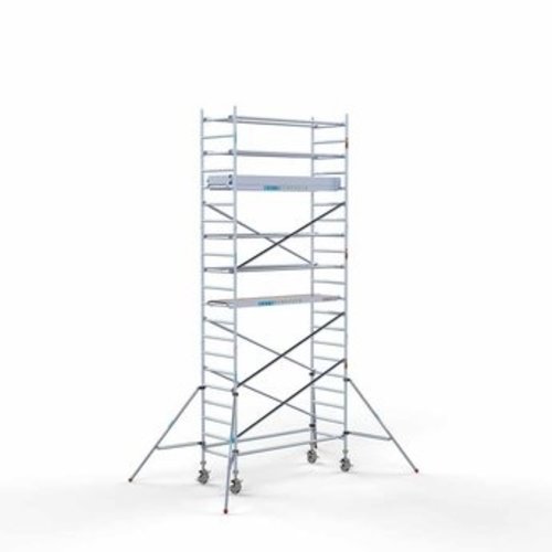 Steigeraanhanger + Rolsteiger Original 90 x 250 x 7,2 meter werkhoogte Euroscaffold Steigeraanhanger + Rolsteiger Original 90 x 250 x 7,2 meter werkhoogte