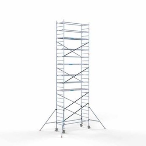 Steigeraanhanger + Rolsteiger Original 90 x 250 x 9,2 meter werkhoogte Euroscaffold Steigeraanhanger + Rolsteiger Original 90 x 250 x 9,2 meter werkhoogte