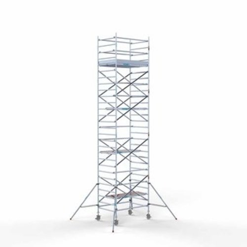 Steigeraanhanger + Rolsteiger Original 135 x 190 x 9,2 meter werkhoogte Euroscaffold Steigeraanhanger + Rolsteiger Original 135 x 190 x 9,2 meter werkhoogte