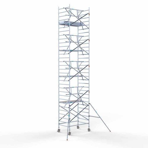 Steigeraanhanger 250 + Rolsteiger Voorloopleuning Enkel 135 x 250 x 10,2 meter Euroscaffold Steigeraanhanger 250 + Rolsteiger Voorloopleuning Enkel 135 x 250 x 10,2 meter
