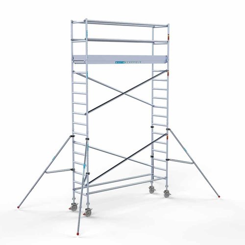 Euro rolsteiger 75 x 305 x 6,2m werkhoogte Euroscaffold Euro rolsteiger 75 x 305 x 6,2m werkhoogte
