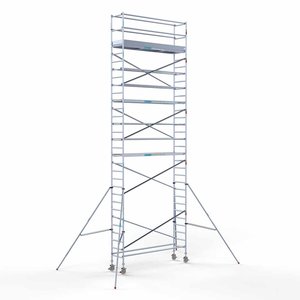 Euroscaffold Rolsteiger Euro 75x305 10,2m werkhoogte Rolsteiger Euro 75x305 10,2m werkhoogte