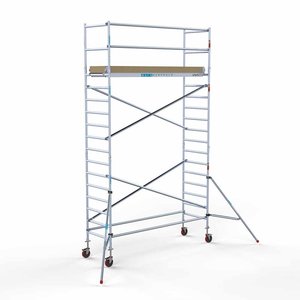 Euroscaffold Basis rolsteiger 90 x 305 x 6,2m + extra platform Basis rolsteiger 90 x 305 x 6,2m + extra platform