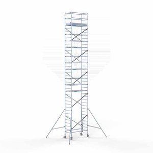 Euroscaffold Rolsteiger Compleet 90 x 190 x 12,2m werkhoogte Rolsteiger Compleet 90 x 190 x 12,2m werkhoogte