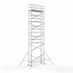 Euroscaffold Rolsteiger Compleet 90 x 305 x 12,2m werkhoogte Rolsteiger Compleet 90 x 305 x 12,2m werkhoogte