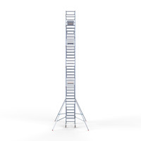 Euroscaffold Rolsteiger 90x190x12,2m werkhoogte incl carbon decks