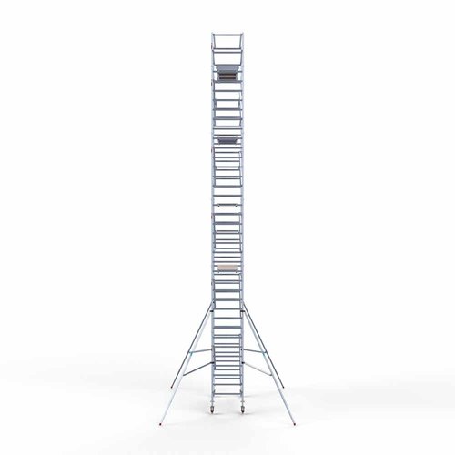 Rolsteiger 90x250x12,2m werkhoogte incl carbon decks Euroscaffold Rolsteiger 90x250x12,2m werkhoogte incl carbon decks