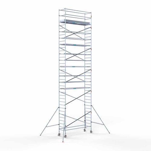 Rolsteiger 90x305x12,2m werkhoogte incl carbon decks Euroscaffold Rolsteiger 90x305x12,2m werkhoogte incl carbon decks