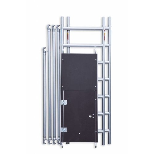Kamersteiger Compact Module 1 + 2 + 3 + 4 | werkhoogte 7,8 meter Euroscaffold Kamersteiger Compact Module 1 + 2 + 3 + 4 | werkhoogte 7,8 meter