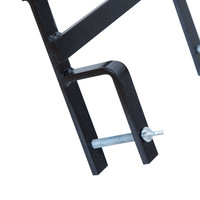 Panthera Ladder muurafhouder Zwart (sport 40 mm)