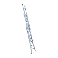 Eurostairs Eurostairs Reformladder driedelig uitgebogen 3 x 7 sporten