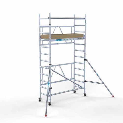 Kamersteiger 75x190x 4.7m werkhoogte incl. stabilisator Euroscaffold Kamersteiger 75x190x 4.7m werkhoogte incl. stabilisator