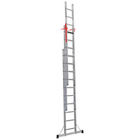 Smart Level 3x8 Schuifladder - 5.8 meter met Top Safe systeem