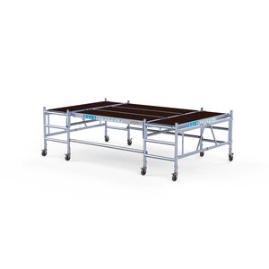 WEEKDEAL: Stukadoors werkplatform laag 190x340 3m werkhoogte