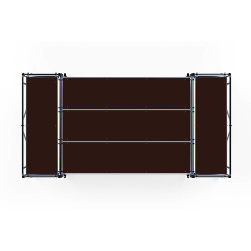 Stukadoors werkplatform laag 190x400 3m werkhoogte Euroscaffold Stukadoors werkplatform laag 190x400 3m werkhoogte