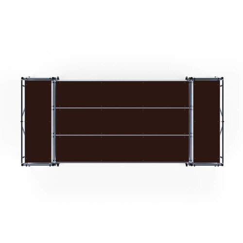 Stukadoors werkplatform laag 190x455 3m werkhoogte Euroscaffold Stukadoors werkplatform laag 190x455 3m werkhoogte