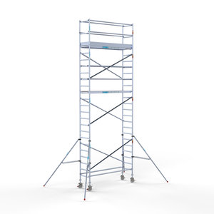 Euroscaffold Euro rolsteiger 90x250x8,2m werkhoogte Euro rolsteiger 90x250x8,2m werkhoogte
