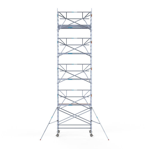 Solar Rolsteiger 135x250x10,2m werkhoogte, inclusief Solar lift, Safeguard dakrandbeveiliging Euroscaffold Solar Rolsteiger 135x250x10,2m werkhoogte, inclusief Solar lift, Safeguard dakrandbeveiliging