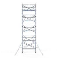 Euroscaffold Solar Rolsteiger 135x250x10,2m werkhoogte, inclusief Solar lift Euroscaffold Solar Rolsteiger 135x250x10,2m werkhoogte, inclusief Solar lift