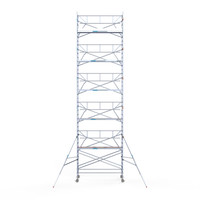 Euroscaffold Solar Rolsteiger 135x305x12,2m werkhoogte, inclusief Solar lift
