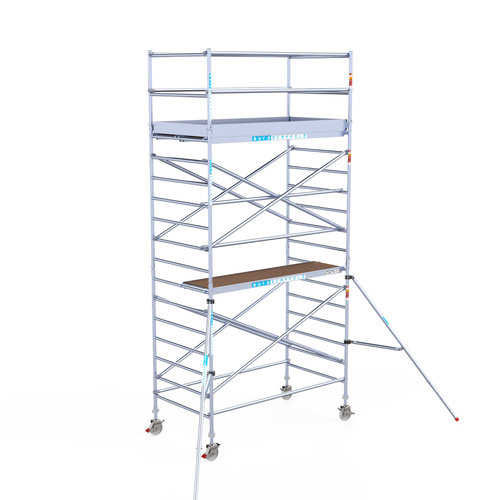 Euro rolsteiger 135 x 250 x 6,2m werkhoogte Euroscaffold Euro rolsteiger 135 x 250 x 6,2m werkhoogte
