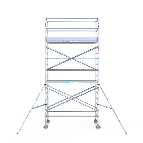 Euro rolsteiger 135 x 250 x 6,2m werkhoogte Euroscaffold Euro rolsteiger 135 x 250 x 6,2m werkhoogte