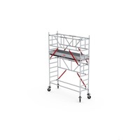 Altrex Rolsteiger RS TOWER 51-S met Safe-Quick® 2 Guardrail – 75x185 4,2m werkhoogte