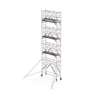 Altrex Rolsteiger RS TOWER 51-S met Safe-Quick® 2 Guardrail – 75x185 9,2m werkhoogte