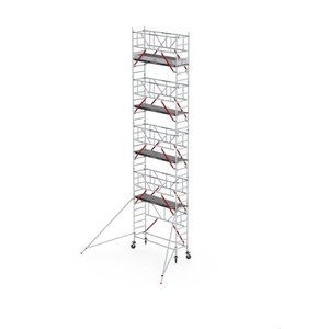Altrex MAANDDEAL: Altrex Rolsteiger RS TOWER 51-S met Safe-Quick® 2 Guardrail – 75x185 10,2m werkhoogte MAANDDEAL: Altrex Rolsteiger RS TOWER 51-S met Safe-Quick® 2 Guardrail – 75x185 10,2m werkhoogte