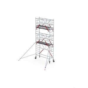 MAANDDEAL: Altrex Rolsteiger RS TOWER 51-S Safe-Quick 2 Fiberdeck 75x185 6,2m werkhoogte