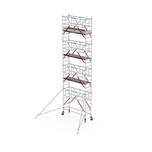 Altrex Rolsteiger RS TOWER 51-S met Safe-Quick® 2 Guardrail – 75x245 9,2m werkhoogte