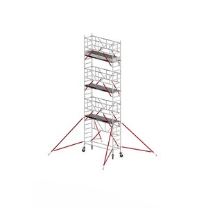 Altrex Rolsteiger RS TOWER 51-S met Safe-Quick® 2 Guardrail en Fiberdeck – 75x245 8,2m werkhoogte Rolsteiger RS TOWER 51-S met Safe-Quick® 2 Guardrail en Fiberdeck – 75x245 8,2m werkhoogte