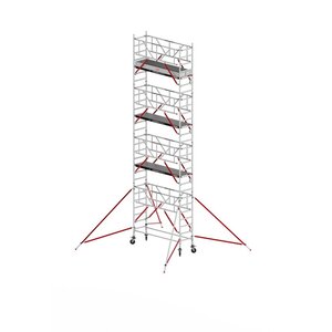 MAANDDEAL: Altrex Rolsteiger RS TOWER 51-S Safe-Quick 2 Fiberdeck 75x245 9,2m werkhoogte
