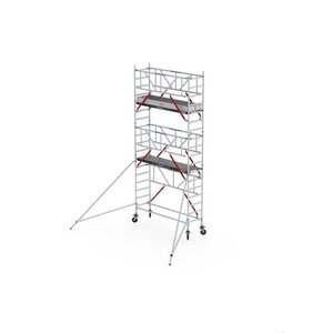 Altrex MAANDDEAL: Altrex Rolsteiger RS TOWER 51-S met Safe-Quick® 2 Guardrail – 75x305 6,2m werkhoogte MAANDDEAL: Altrex Rolsteiger RS TOWER 51-S met Safe-Quick® 2 Guardrail – 75x305 6,2m werkhoogte