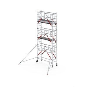 Altrex Rolsteiger RS TOWER 51-S met Safe-Quick® 2 Guardrail en Fiberdeck – 75x305 7,2m werkhoogte Rolsteiger RS TOWER 51-S met Safe-Quick® 2 Guardrail en Fiberdeck – 75x305 7,2m werkhoogte