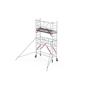 MAANDDEAL: Altrex Rolsteiger RS TOWER 51 PLUS-S Safe-Quick 2 90x185 5,2m werkhoogte