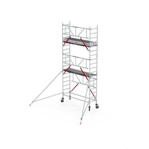Rolsteiger RS TOWER 51 PLUS-S met Safe-Quick® 2 Guardrail – 90x245 6,2m werkhoogte Altrex Rolsteiger RS TOWER 51 PLUS-S met Safe-Quick® 2 Guardrail – 90x245 6,2m werkhoogte