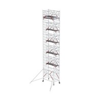 Altrex Rolsteiger RS TOWER 52-S met Safe-Quick® 2 Guardrail – 135x185 13,2m werkhoogte