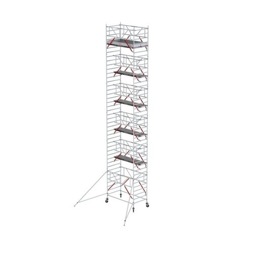 Rolsteiger RS TOWER 52-S met Safe-Quick® 2 Guardrail – 135x185 13,2m werkhoogte Altrex Rolsteiger RS TOWER 52-S met Safe-Quick® 2 Guardrail – 135x185 13,2m werkhoogte