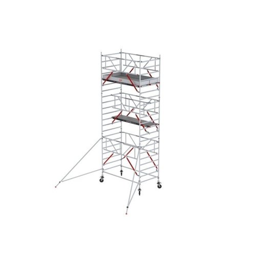 Rolsteiger RS TOWER 52-S met Safe-Quick® 2 Guardrail en Fiberdeck – 135x185 7,2m werkhoogte Altrex Rolsteiger RS TOWER 52-S met Safe-Quick® 2 Guardrail en Fiberdeck – 135x185 7,2m werkhoogte