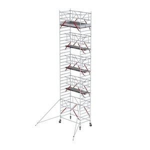 Altrex MAANDDEAL: Altrex Rolsteiger RS TOWER 52-S Safe-Quick 2 Fiberdeck 135x185 11,2m werkhoogte MAANDDEAL: Altrex Rolsteiger RS TOWER 52-S Safe-Quick 2 Fiberdeck 135x185 11,2m werkhoogte